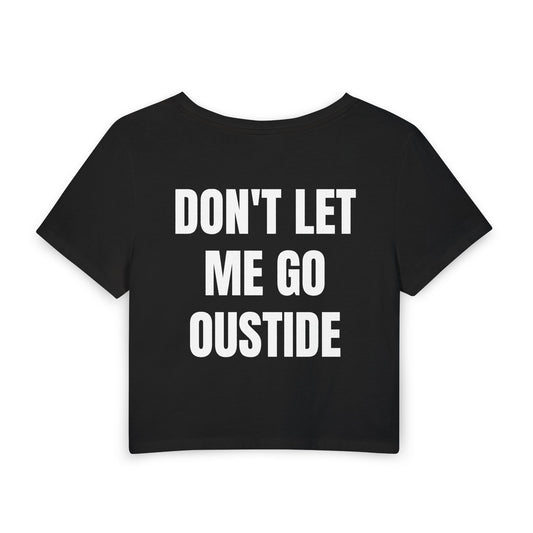 Outside Women's Baby Tee