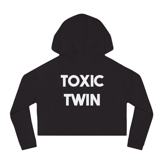 Toxic Twin Cropped Hoodie