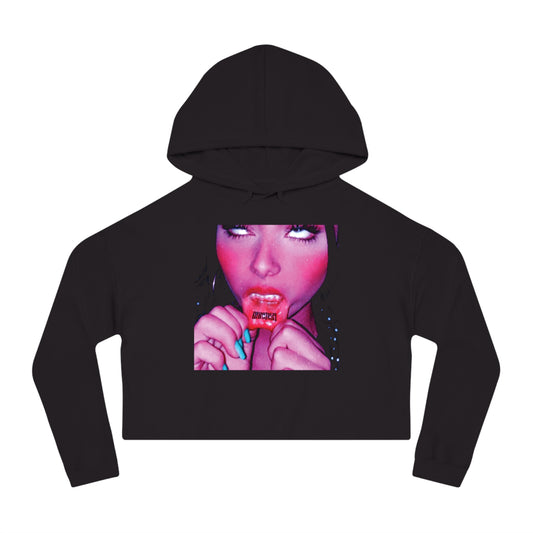 Toxic Twin Cropped Hoodie